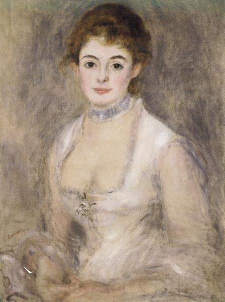 Pierre Renoir Madame Henriette Henriot Norge oil painting art